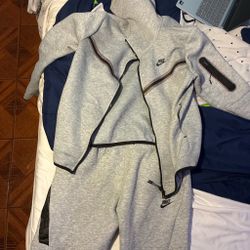 Grey Nike tech