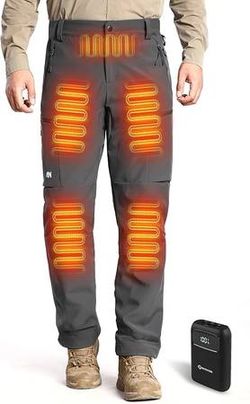 Heated Pants for Men, with 12V Battery