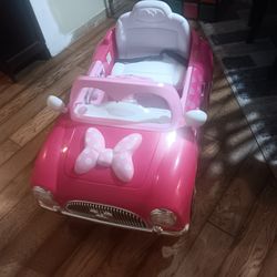 Minnie MOUSE ELECTRIC CAR FOR TODDLERS