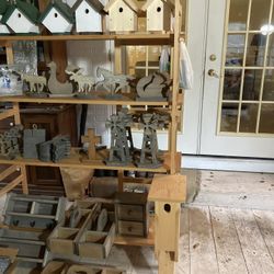 Large Craft And Knick Knack Sale! Handmade!