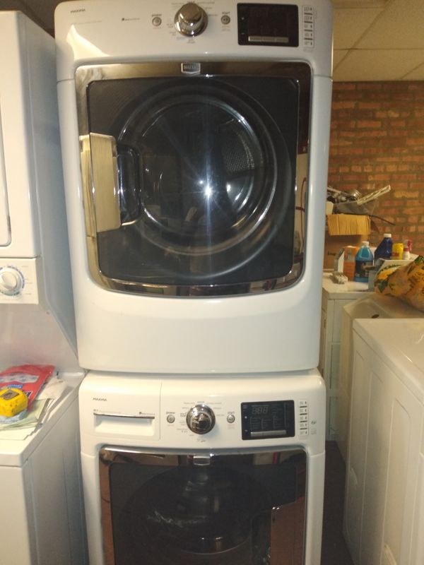 Maytag Maxima washer and dryer gas set for Sale in Chicago, IL OfferUp