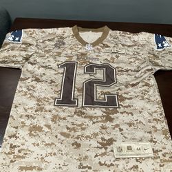 BRADY PATRIOTS CAMO JERSEY 