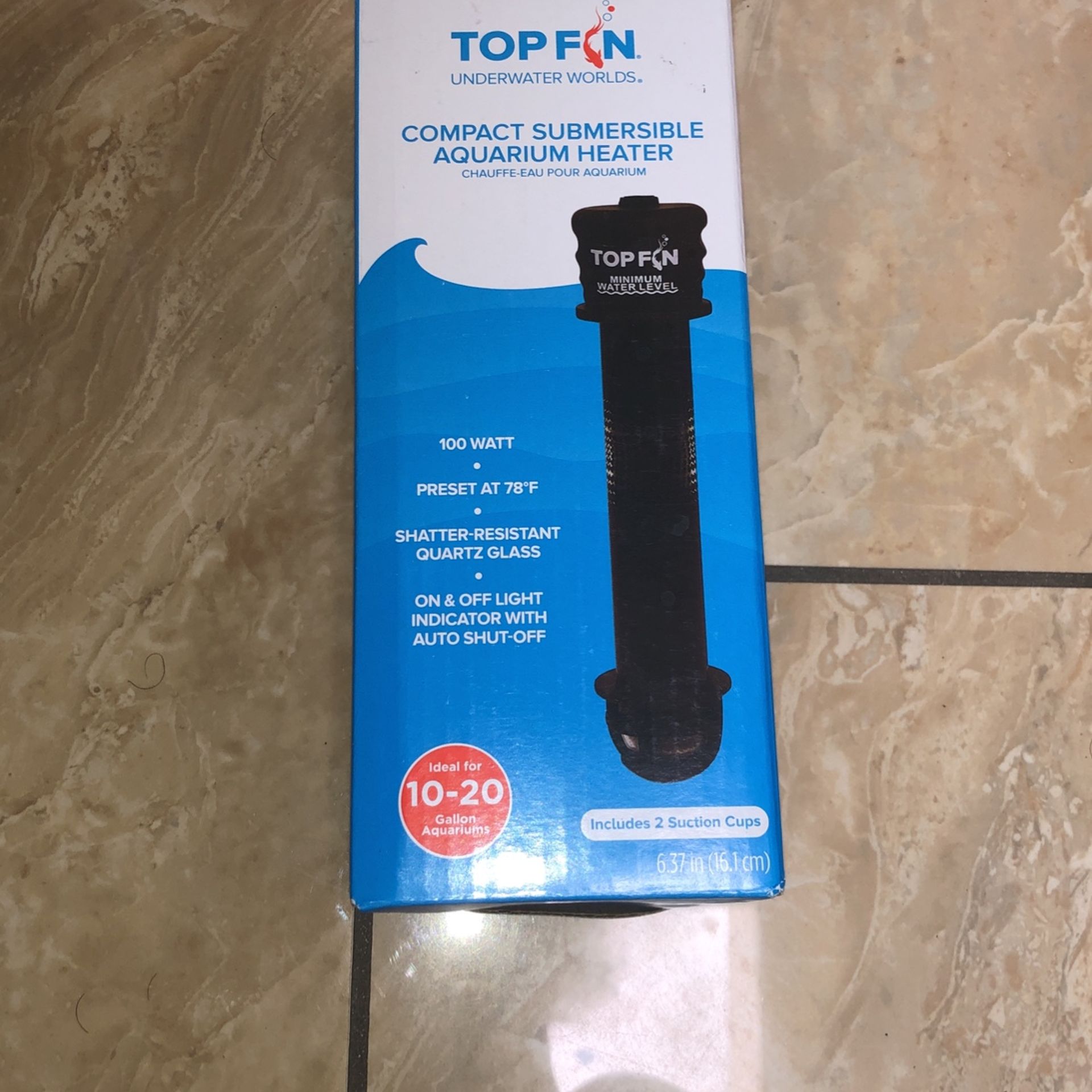 TopFin Aquarium Heater