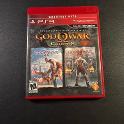 God Of War Collection PS3 Greatest Hits Red Edition 