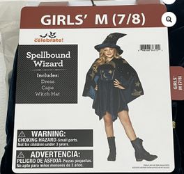 Girls Wizard Costume