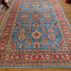 Fine Handknotted Wool Rug 9x12