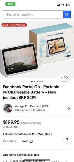 Facebook Portal GO