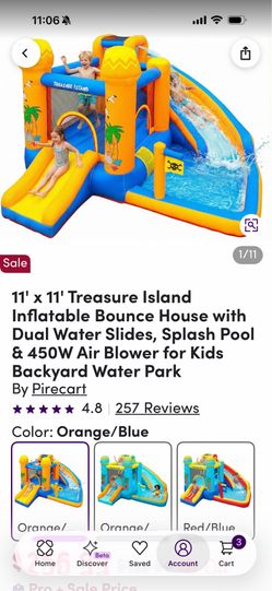 Brand new 11x11 kids outdoor jumper