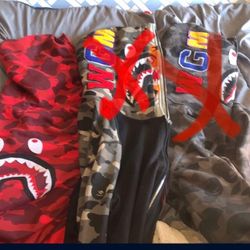 Red Bape Hoodie 