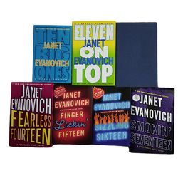 (7) Janet Evanovich Stephanie Plum Hardcover Novels
