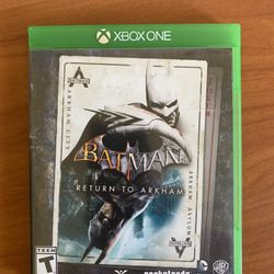 Batman Return To Arkham Collection (near Perfect Condition) 