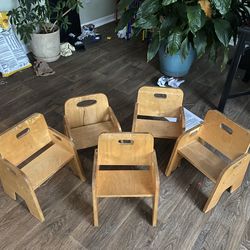 Childrens Wooden Chairs