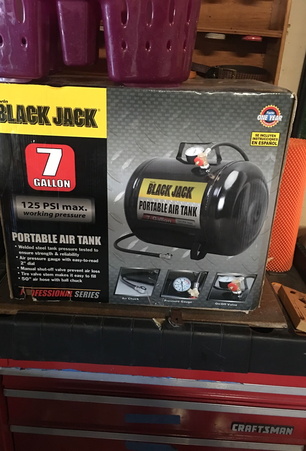Air tank portable asking 30