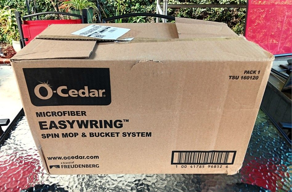 O - CEDAR MICROFIBER EASYRING. SPIN MOP AND BUCKET SYSTEM.