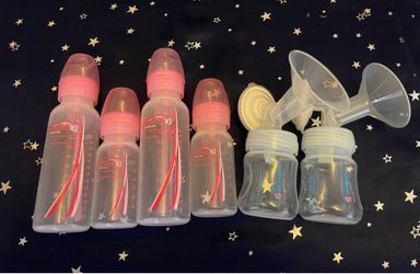Dr. Brown's Anti-Colic (4)  Brest Pump accessories  ( 2)