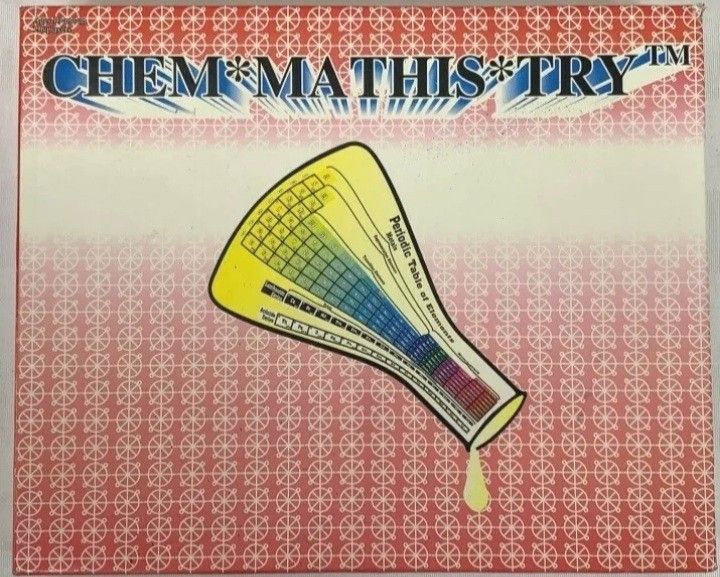 CHEM * MATHIS * TRY - BOARD GAME - aids in the learning of the chemical element