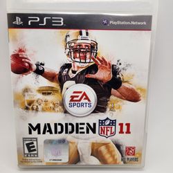 Madden 11 NFL PS3 Playstation 3 Game