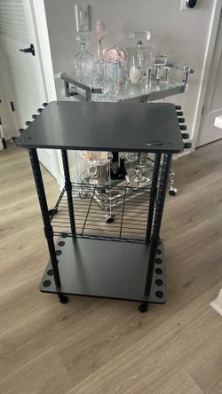Fishing rod storage rack