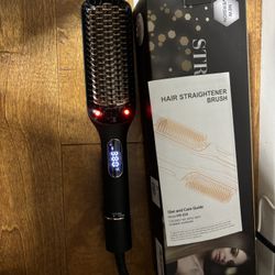 Hair Straightener Brush 