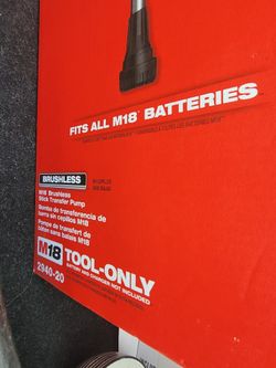 Milwaukee Brushless stick Transfer Pump