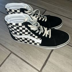 Vans Sk8-Hi Black White Checker