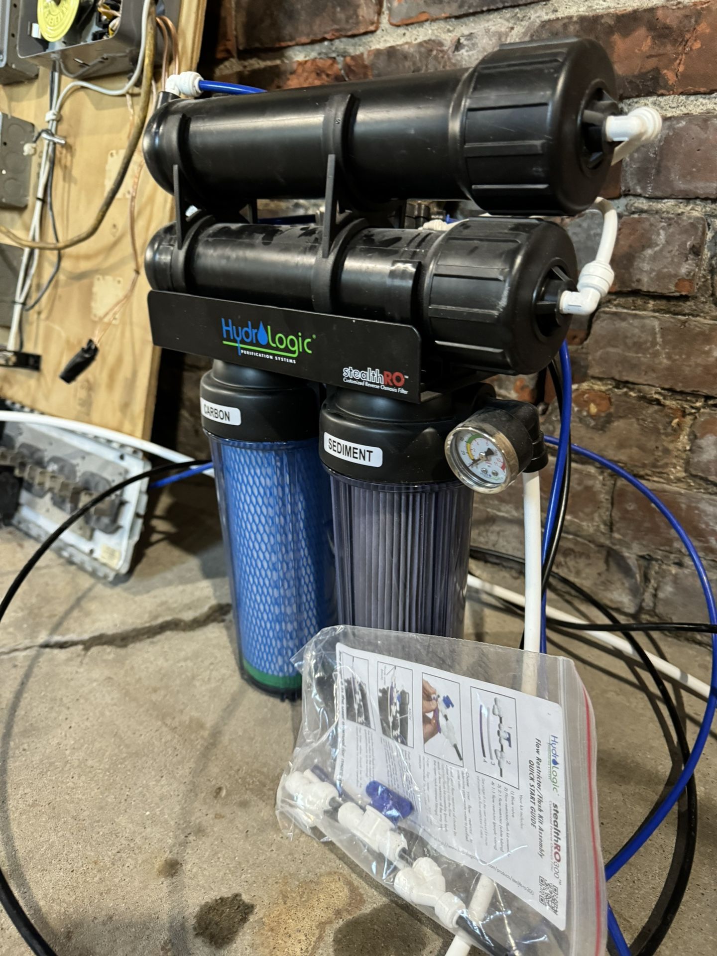 Hydro-Logic Purification Systems HydroLogic Stealth-RO300 Sistema de filtro de ósmosis inversa