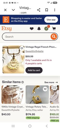 Vintage phone