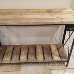 Butcher Block Style Stand
