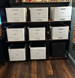 Brother HL-L8360CDW Business Color Laser Printers – Lightly Used – 8 Available w Backup Replacement Toner Set