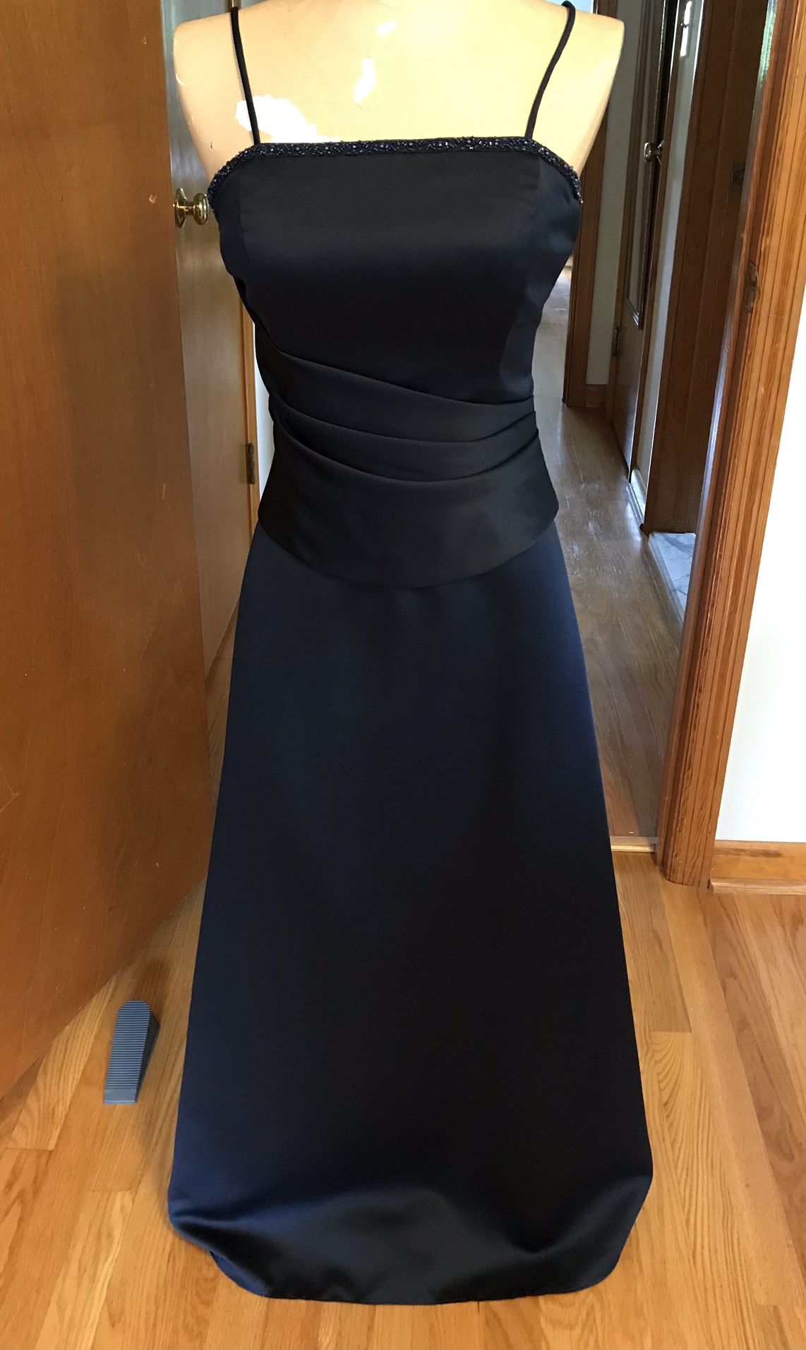 Navy Blue Evening/Prom Dress - Size 2