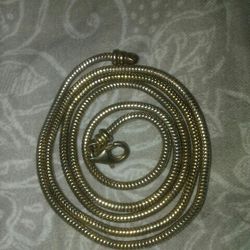Snake Chain.very Nice .sterling silver.