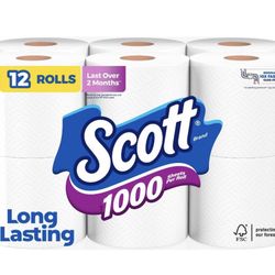 Scott Toilet Paper 12 Count 