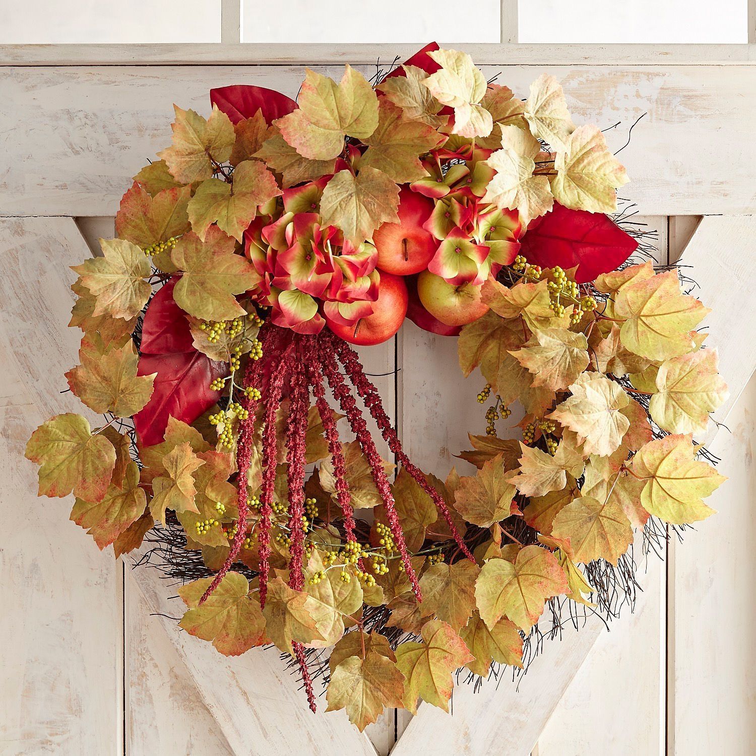 Like new beautiful fall Pier 1 wreath 24”