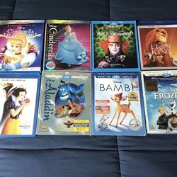 $5 Disney Blurays Aladdin The Lion King
