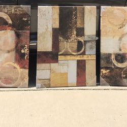 3 pc wall art 24” / 31.5”