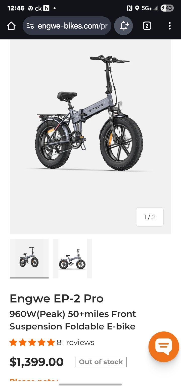 ENGWE EP-2 PRO ELECTRIC BIKE