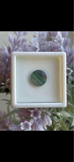 5.55CT Avg 11MM RD Banded Fluorite Stone
