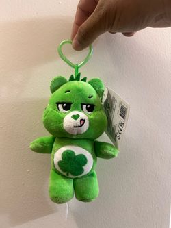 Carebears Lucky Bear Plush Keychain 🍀🧸💚