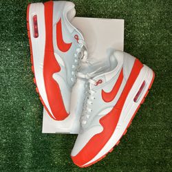 NEW Nike Air Max 1 Custom Red Women’s Shoes Size 10.5