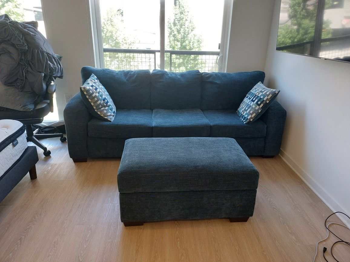 Couch And Ottoman