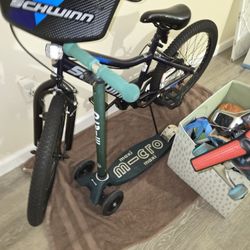 Bicycle, Skateboard, Kickboard For Kids