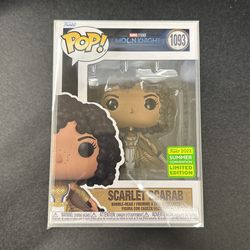 Scarlet Scarab Marvel Moonknight Funko - SDCC 2022 Summer Con Limited