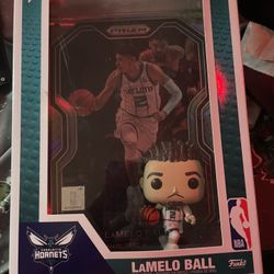 Brand New Lamelo Ball Huge Funko + Huge Card