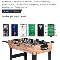 10 In 1 Game Table 