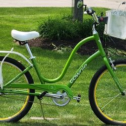 ELECTRA TOWNIE 3I - MEDIUM STEP THROUGH FRAME - WITH ACCESSORIES - BIKE IS TUNED