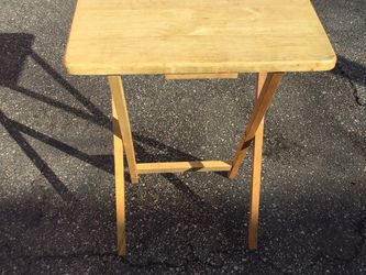 Snack Table Folding