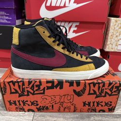 Nike blazer mid 77 university gold women size 10 $100
