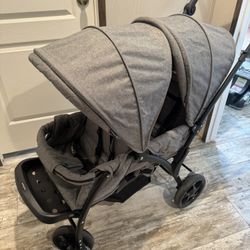 Double Stroller (Baby Joy) – Clean, Lightweight, Ready to Use