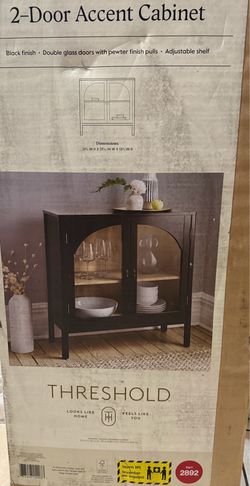 2 Door accent cabinet