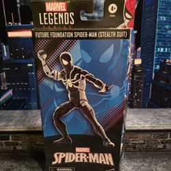 6" Stealth Spiderman Action Figure 